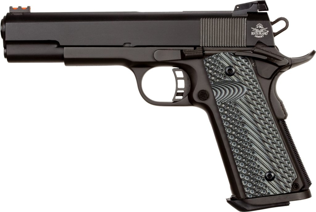 M1911-A1 TACTICAL II 45ACP 5" - G10 GRIPS|FIBER OPTIC ADJ SGTS