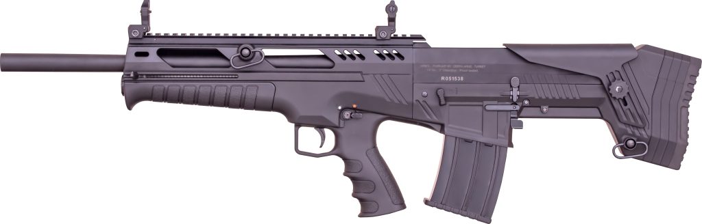 VRBP-100 12/20 BL/SY 3" 5+1 # - BULLPUP SEMI-AUTO