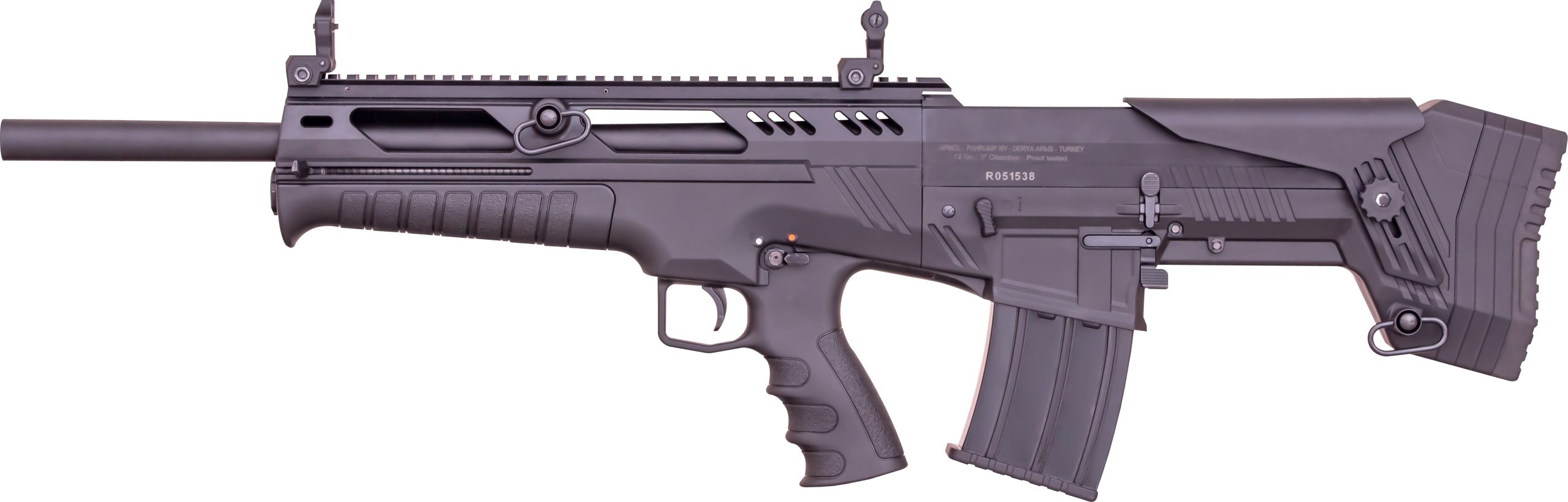 VRBP-100 12/20 BL/SY 3" 5+1 # - BULLPUP SEMI-AUTO