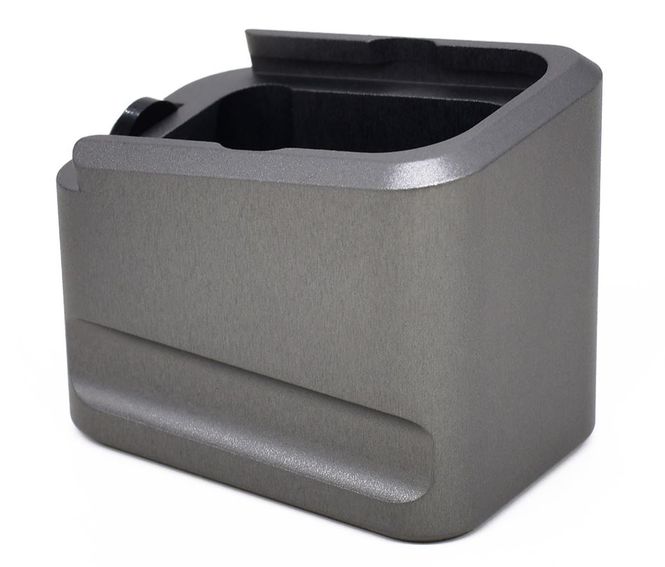 GLOCK 17/22 MAG EXTENSION GRY - 3114 | +5 9MM | +4 .40