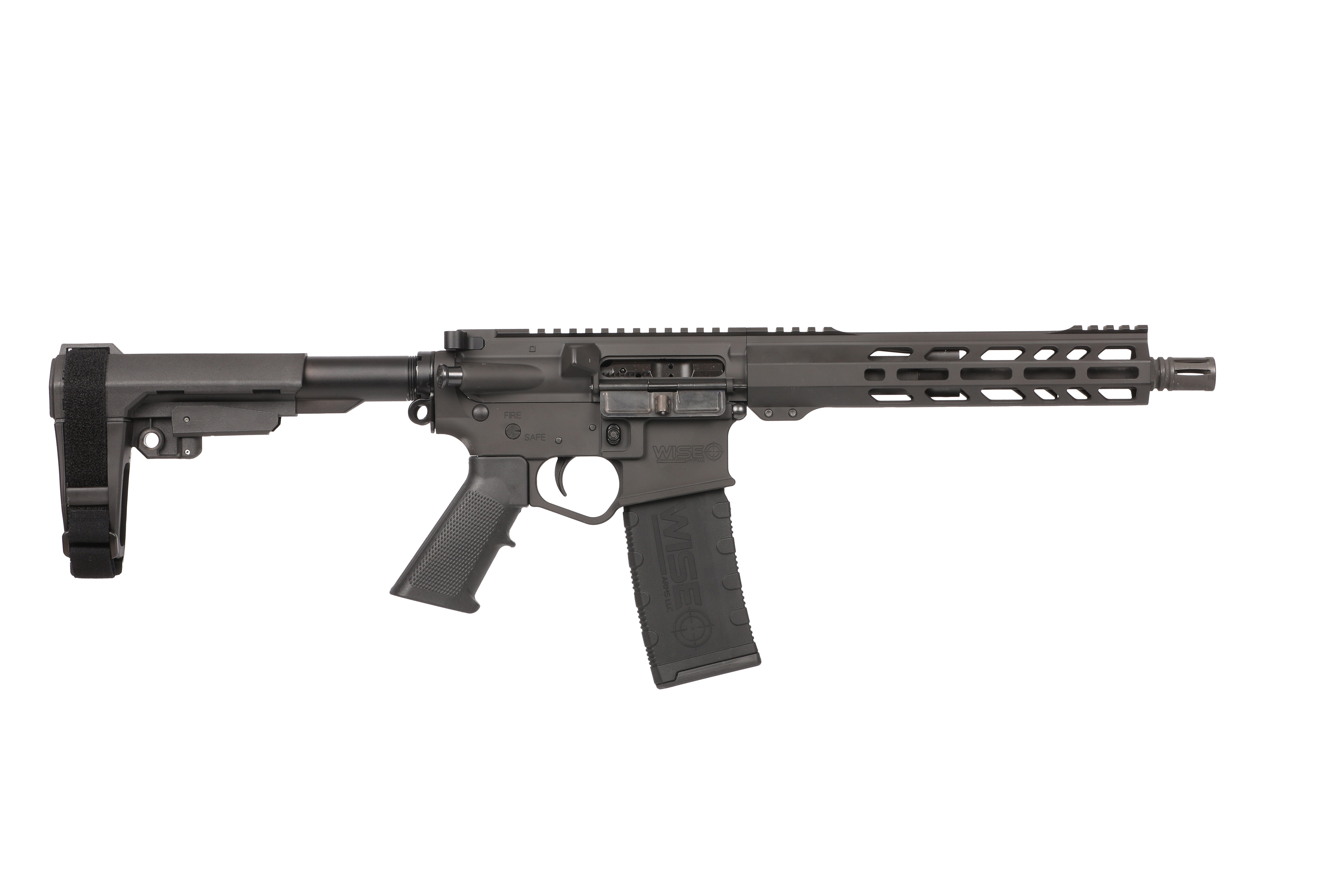 WA-15B 5.56MM BLK 10.5" SBA3 - 10.5-556-SBA3-BLK