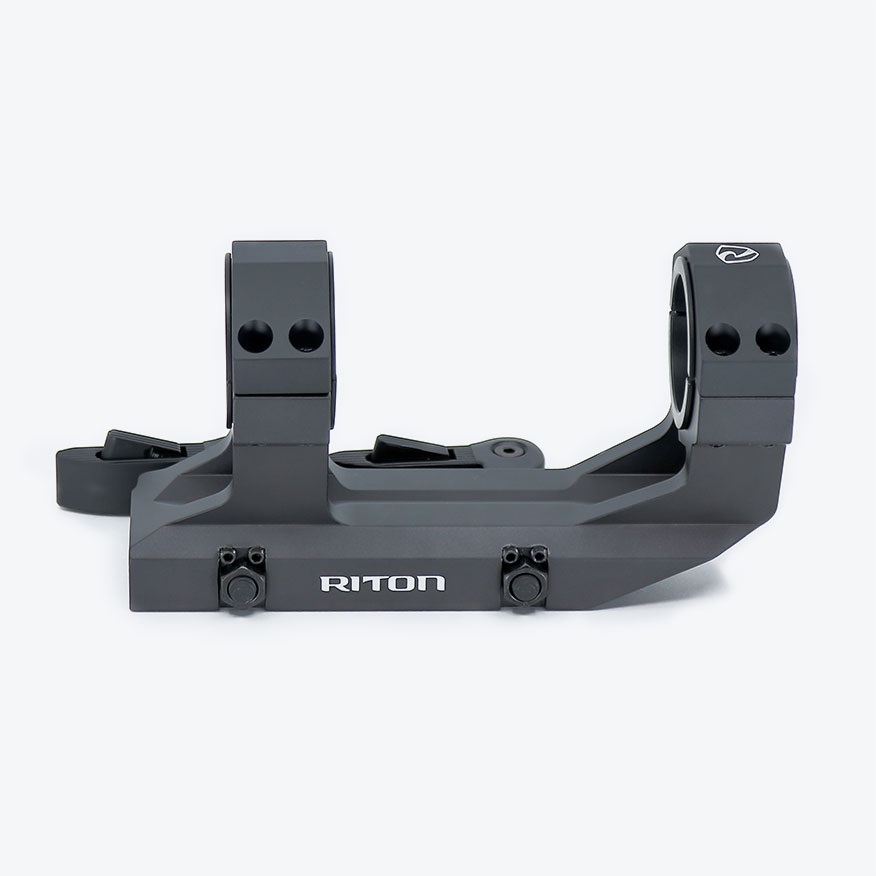 PRECISION MOUNT 30MM/1" QD - MATTE BLACK